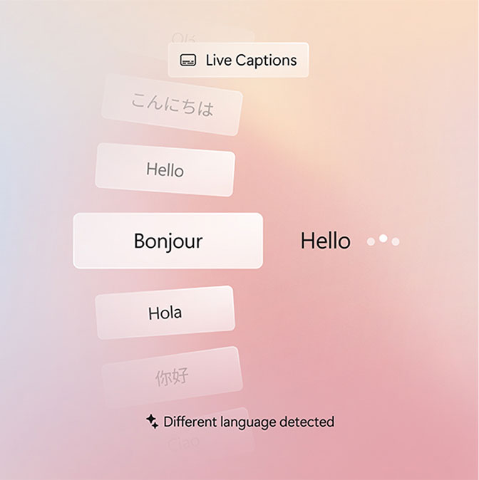 Live Captions